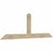 Ekena Millwork Portland Rough Sawn Timber Gable Bracket, Douglas Fir, 96"W x 32"H x 2"D x 6"F, 8/12 Pitch GBW096X32X0206POR00RDF - alternate 3